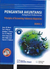 Image of PENGANTAR AKUNTANSI: Adaptasi Indonesia (buk.2)