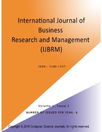 Image of International journal of business research and management