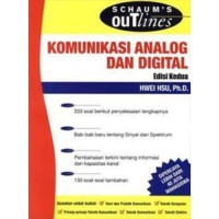 Image of KOMUNIKASI ANALOG DAN DIGITAL ed. 2 (Schaum's Outlines)