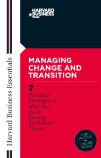 Image of MANAGING CHANGE AND TRANSITION