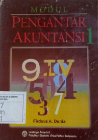Image of MODUL PENGANTAR AKUNTANSI 1