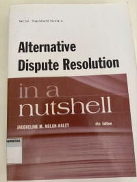 Image of Alternative dispute resolution in a nutshell