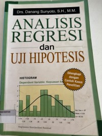 Image of ANALISIS REGRESI DAN UJI HIPOTESIS