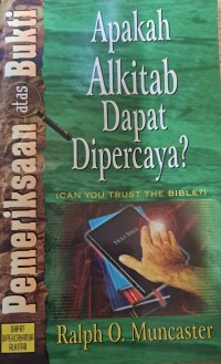 Image of APAKAH ALKITAB DAPAT DIPERCAYA?