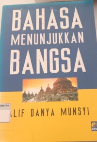 Image of Bahasa menunjukkan bangsa