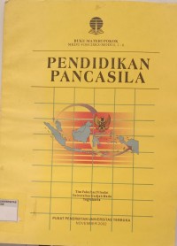 Image of Buku materi pokok pendidikan pancasila