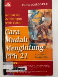 Image of CARA MUDAH MENGHITUNG PPH 21