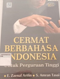 Image of Cermat berbahasa Indonesia: Untuk perguruan tinggi