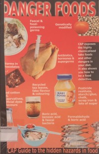 Image of DANGER FOODS A CUP GUIDE TO THE HIDDEN HAZARDS IN FOOD