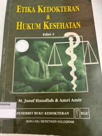 Image of ETIKA KEDOKTERAN & HUKUM KESEHATAN