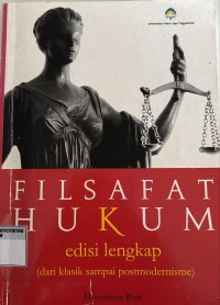 Image of Filsafat hukum: Dari klasik sampai postmodernisme