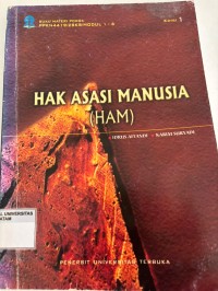 Image of HAK ASASI MANUSIA (HAM). ed.1