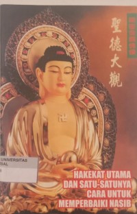 Image of HAKEKAT UTAMA DAN SATU-SATUNYA CARA UNTUK MEMPERBAIKI NASIB