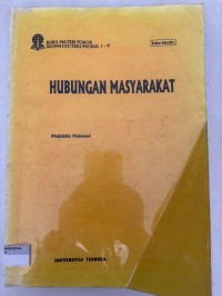 Image of HUBUNGAN MASYARAKAT