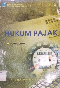 Image of HUKUM PAJAK