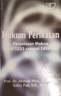 Image of HUKUM PERIKATAN