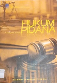 Image of HUKUM PIDANA