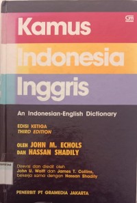 Image of KAMUS INDONESIA INGGRIS