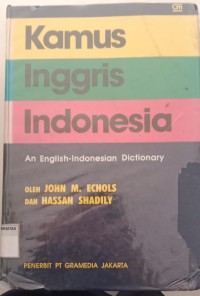Image of KAMUS INGGRIS INDONESIA