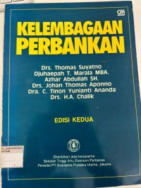 Image of KELEMBAGAAN PERBANKAN (ed.2)