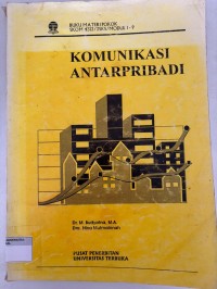 Image of KOMUNIKASI ANTARPRIBADI