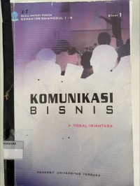 Image of KOMUNIKASI BISNIS