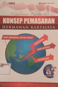 Image of KONSEP PEMASARAN: Perjalanan pemikiran