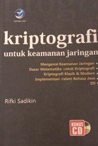 Image of KRIPTOGRAFI UNTUK KEAMANAN JARINGAN
