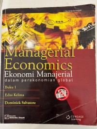Image of Managerial Economics dalam perekonomian global