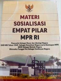 Image of MATERI SOSIALISASI EMPAT PILAR MPR RI