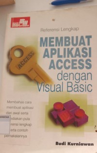 Image of MEMBUAT APLIKASI ACCESS DENGAN VISUAL BASIC