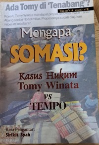 Image of MENGAPA SOMASI?