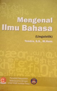Image of MENGENAL ILMU BAHASA
