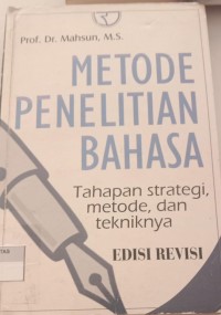 Image of METODE PENELITIAN BAHASA
