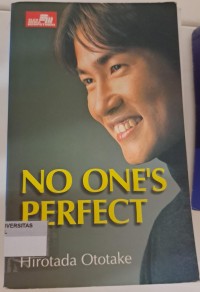 Image of NO ONE'S PERFECT