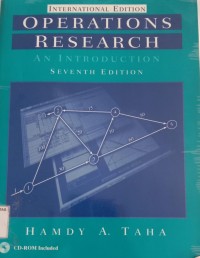 Image of OPERATIONS RESEARCH: An introduction ed.7