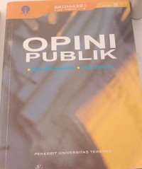 Image of OPINI PUBLIK