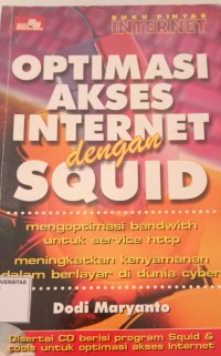 Image of OPTIMASI AKSES INTERNET DENGAN SQUID