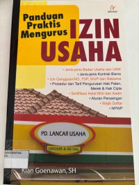 Image of PANDUAN PRAKTIS MENGURUS IZIN USAHA