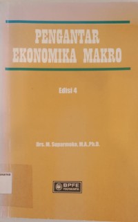 Image of PENGANTAR EKONOMIKA MAKRO. ed.4