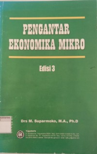 Image of PENGANTAR EKONOMIKA MIKRO. ed.3