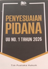 Image of PENYESUAIAN PIDANA