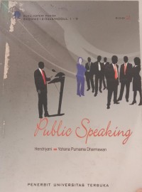 Image of PUBLIC SPEAKING