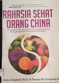 Image of RAHASIA SEHAT ORANG CHINA