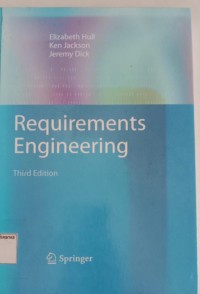 Image of REQUIREMENTS ENGINEERING. (ed.3)