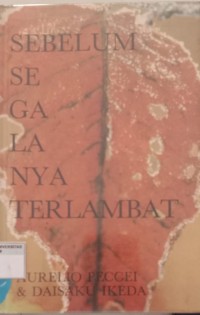 Image of SEBELUM SEGALANYA TERLAMBAT