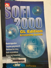 Image of SOFI 2000 GL EDITION ACCOUNTING SYSTEM