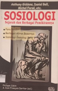 Image of SOSIOLOGI: Sejarah dan Berbagai Pemikirannya