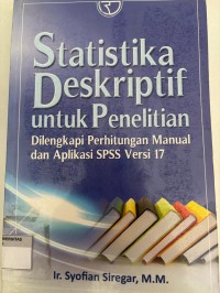 Image of STATISTIKA DESKRIPTIF UNTUK PENELITIAN