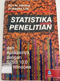 Image of Statistika Untuk Penelitian